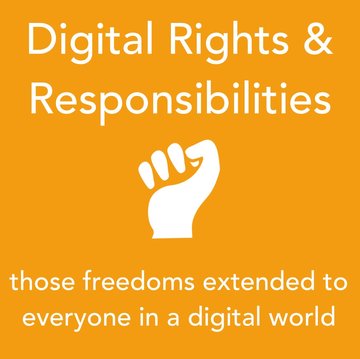 Digital Rights and Responsiblities Graphic