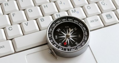 Image of Compass and Keyboard
